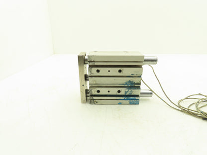 SMC Pneumatic Slide Bearing Guided Air Cylinder 40mm Bore 75mm Stroke