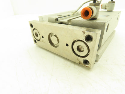 SMC Pneumatic Slide Bearing Guided Air Cylinder 40mm Bore 75mm Stroke