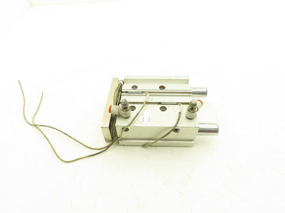 SMC Pneumatic Slide Bearing Guided Air Cylinder 40mm Bore 75mm Stroke