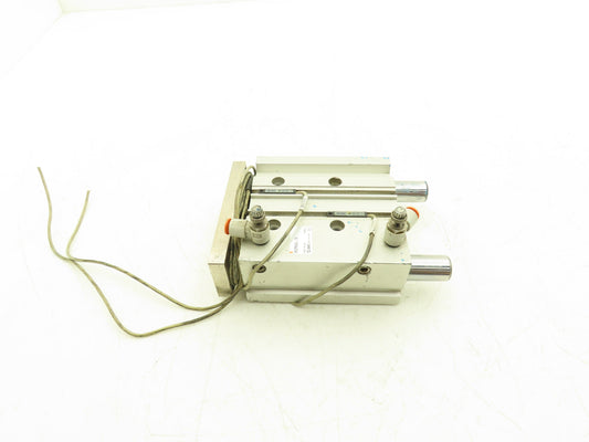 SMC Pneumatic Slide Bearing Guided Air Cylinder 40mm Bore 75mm Stroke