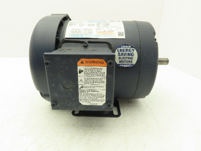 Leeson C6T34FB2E AC Motor 3/4Hp 3450rpm 230/460v 3Ph 56 Frame TEFC