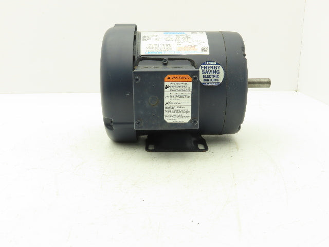 Leeson C6T34FB2E AC Motor 3/4Hp 3450rpm 230/460v 3Ph 56 Frame TEFC
