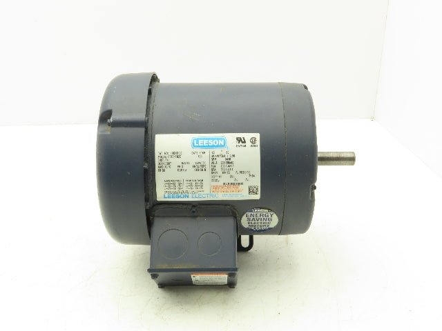 Leeson C6T34FB2E AC Motor 3/4Hp 3450rpm 230/460v 3Ph 56 Frame TEFC