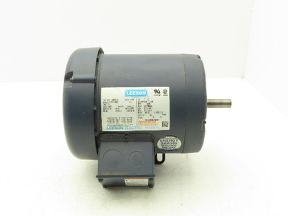 Leeson C6T34FB2E AC Motor 3/4Hp 3450rpm 230/460v 3Ph 56 Frame TEFC