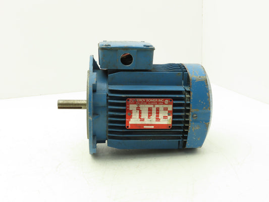 Leroy Somer 22AY48 AC Motor 1/4Hp 1755rpm 208/230/460v 3Ph 56C TEFC