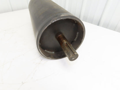 Hytrol 8"x 20.5" Center Drive Pulley 24" Conveyor 1-7/16" Shaft SA-040301-024