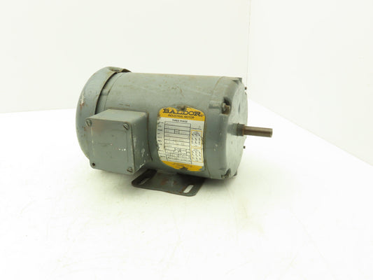 Baldor 34-4-895 AC Motor 1/4Hp 1725rpm 3Ph 230/460v 48 Frame TEFC