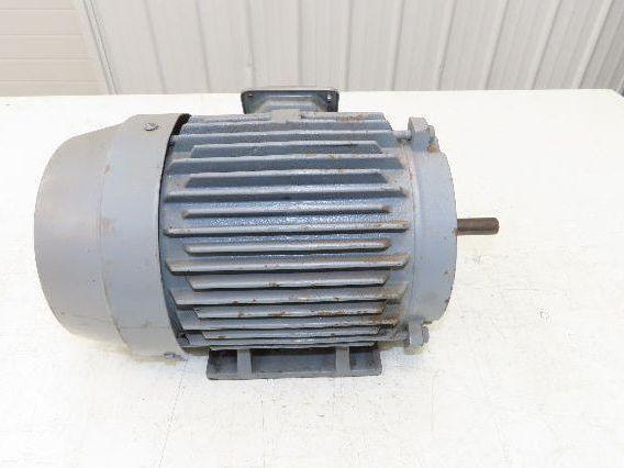 Toshiba B0016FLF2AOZ AC Motor 1Hp 1145rpm 3Ph 230/460v 56H Frame TEFC
