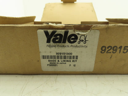 Yale 929151300 Shoe and Lining Kit Complete with Pin and Clip