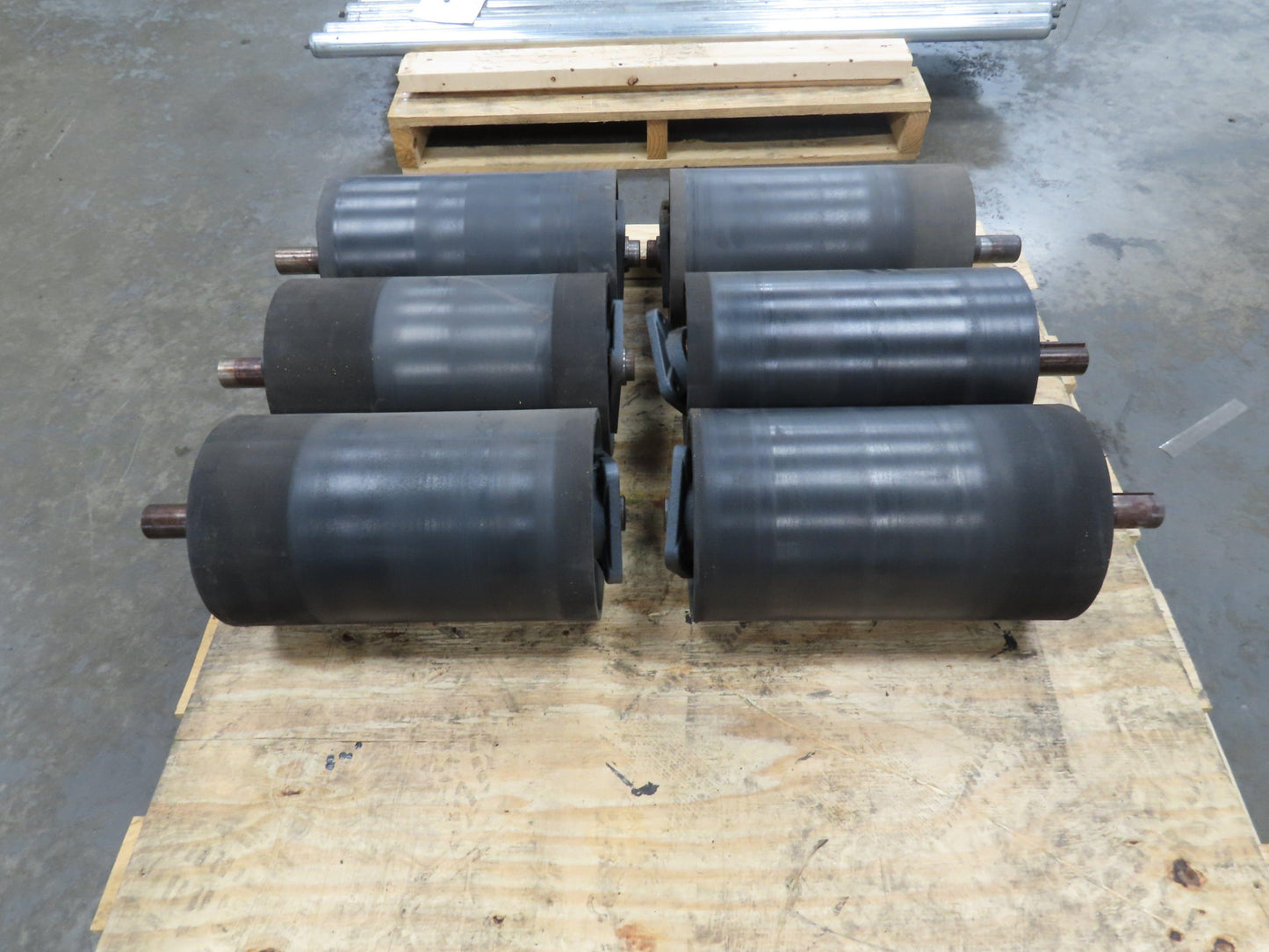 Hytrol 8"x 14.5" Center Drive Pulley for 24" Conveyor 1-7/16" Shaft