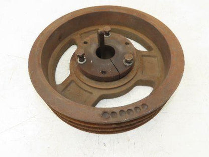3-Groove C 0.88" V-Belt Pulley Sheave R1 Taper Bushed 14.5" OD 1-15/16" Bore