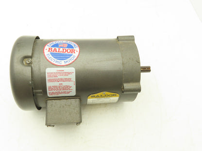 Baldor 34A63-5882 AC Motor 1/4Hp 1140rpm 230/460v 3Ph 56C Frame TEFC