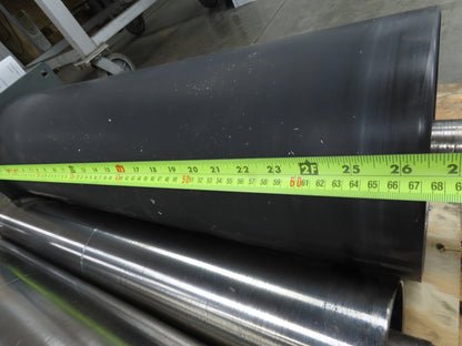 Hytrol 8"x 26.5" Center Drive Pulley for 30" Conveyor 1-11/16" x 1.5" Ext Shaft