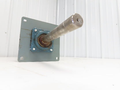 Hytrol 8"x 26.5" Center Drive Pulley for 30" Conveyor 1-11/16" x 1.5" Ext Shaft