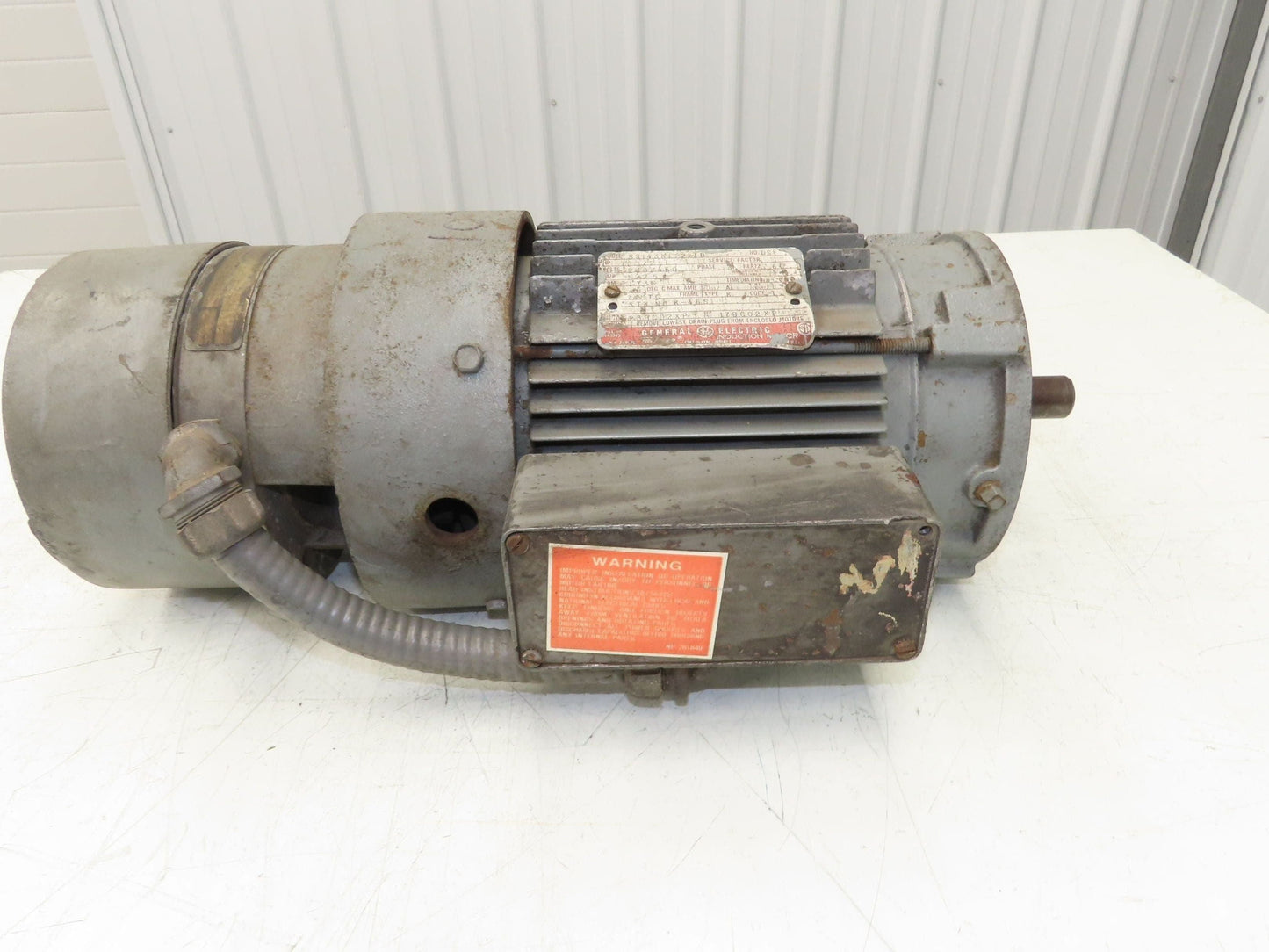 General Electric 5K143KL2217B AC Brake Motor 1.5Hp 1735rpm 230/460v 3Ph 145TC