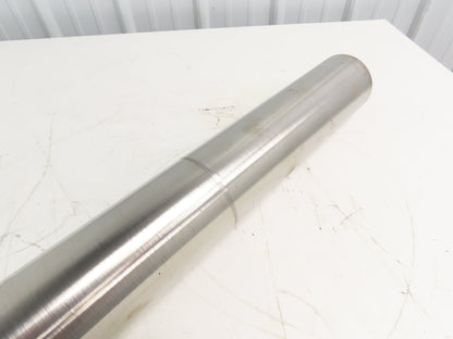 Hytrol 4"x 26.25" Steel Take-up Pulley for 30" Conveyor 1" Shaft Dia