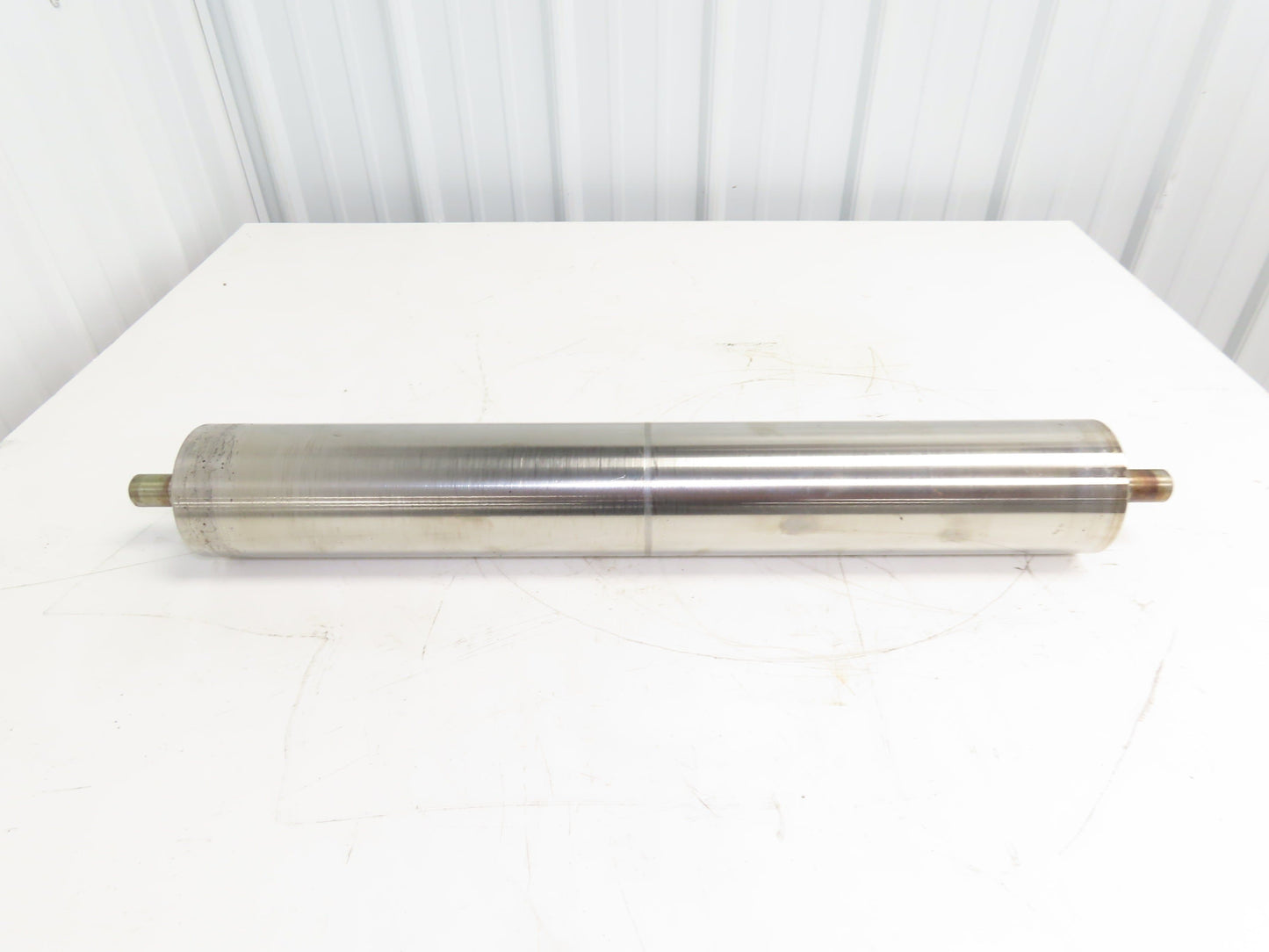 Hytrol 4"x 26.25" Steel Take-up Pulley for 30" Conveyor 1" Shaft Dia