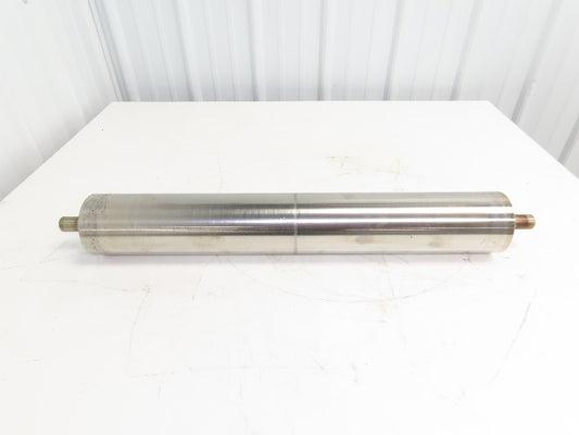 Hytrol 4"x 26.25" Steel Take-up Pulley for 30" Conveyor 1" Shaft Dia