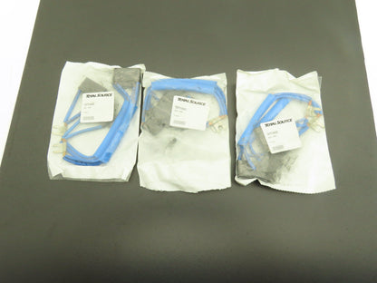 Yale 519466022 Motor Brush Kit 4-Brush 3/8"x1"x1-3/4" Lot of 3