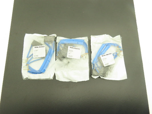 Yale 519466022 Motor Brush Kit 4-Brush 3/8"x1"x1-3/4" Lot of 3