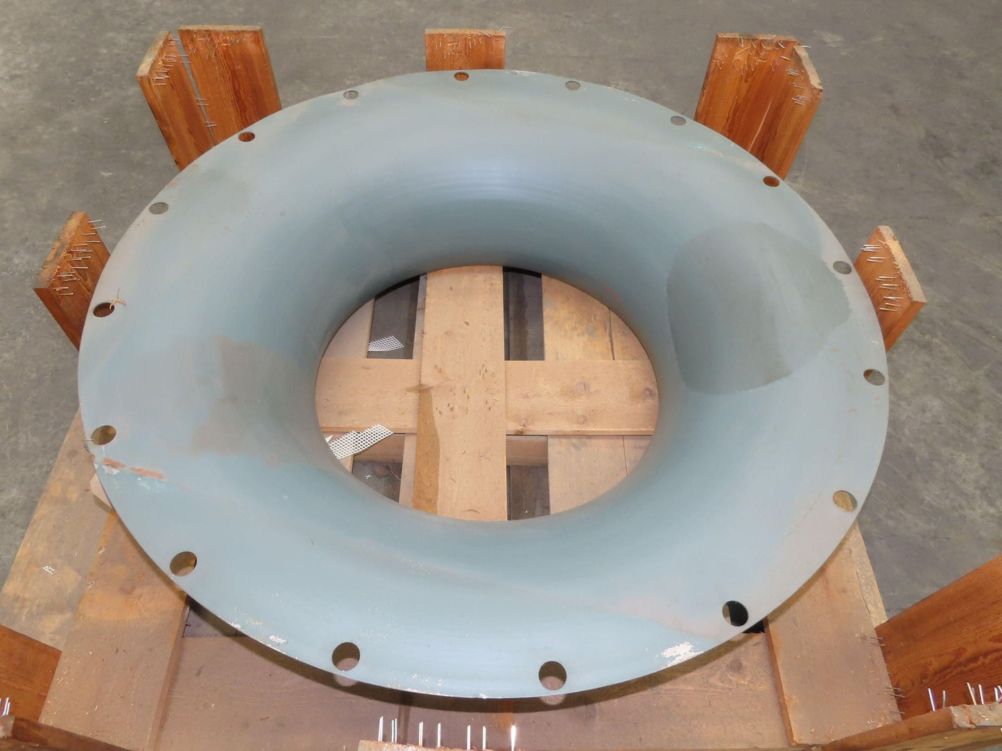 New York 33 Blower Inlet Cone Size 33 PLR Acousta Foil 22" ID 39-3/4" OD