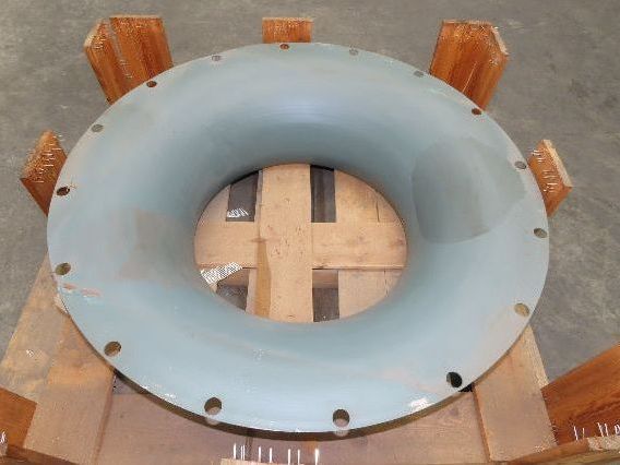 New York 33 Blower Inlet Cone Size 33 PLR Acousta Foil 22" ID 39-3/4" OD