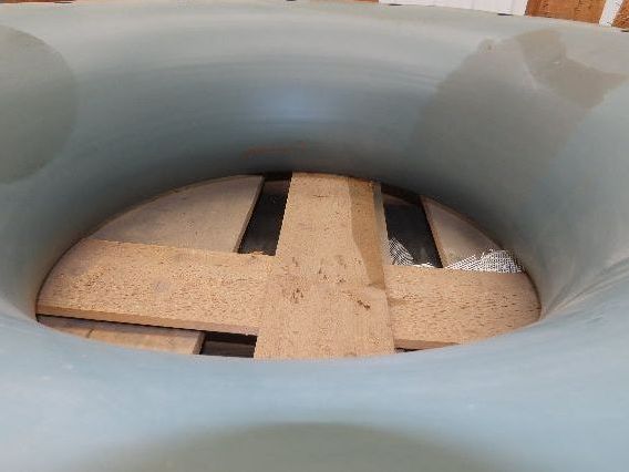 New York 33 Blower Inlet Cone Size 33 PLR Acousta Foil 22" ID 39-3/4" OD