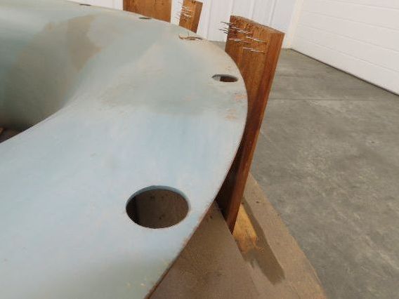 New York 33 Blower Inlet Cone Size 33 PLR Acousta Foil 22" ID 39-3/4" OD