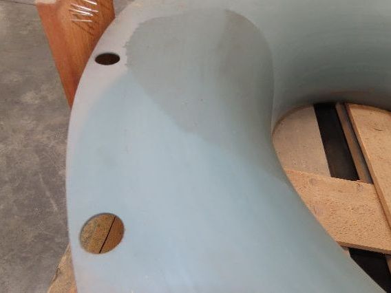 New York 33 Blower Inlet Cone Size 33 PLR Acousta Foil 22" ID 39-3/4" OD