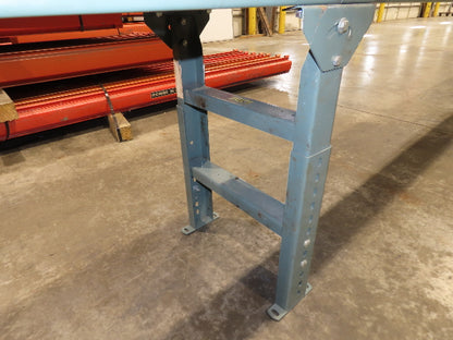 Hytrol 18"x 110' 4" Slider Bed Conveyor 16" Belt 2Hp 230/460V Center Drive 52fpm