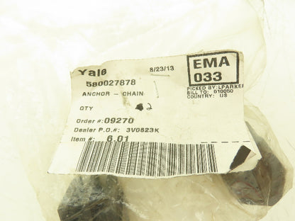 Yale 580027878 Chain Anchor Lot of 2
