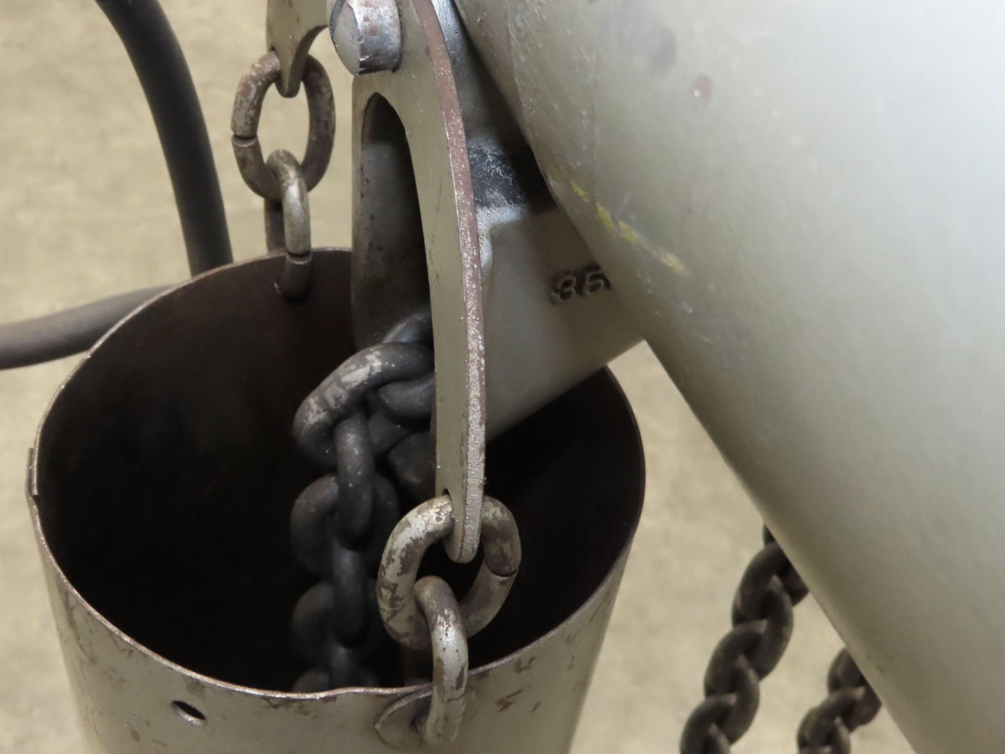 CM Lodestar R 2 Ton Electric Chain Hoist 14' Lift 8 FPM 230/460 Power Trolley