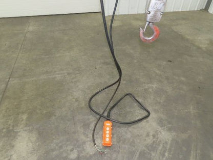 CM Lodestar R 2 Ton Electric Chain Hoist 14' Lift 8 FPM 230/460 Power Trolley