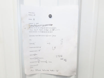 CM Lodestar R 2 Ton Electric Chain Hoist 14' Lift 8 FPM 230/460 Power Trolley