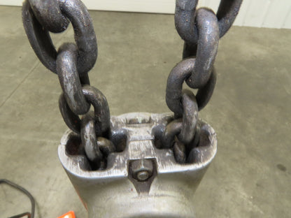 CM Lodestar R 2 Ton Electric Chain Hoist 14' Lift 8 FPM 230/460 Power Trolley