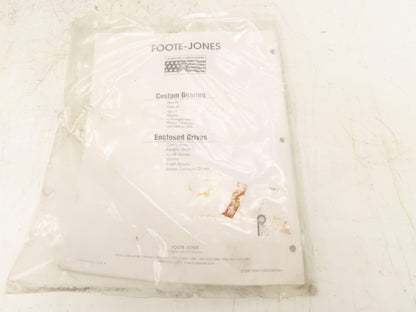 Foote Jones 822SL Line-o-Motor Inline Gearbox 11.4:1 Reducer 154 RPM 26Hp