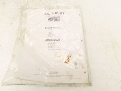 Foote Jones 822SL Line-o-Motor Inline Gearbox 11.4:1 Reducer 154 RPM 26Hp