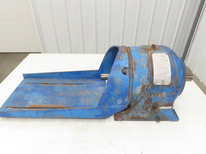 Foote Jones 821SL-184T Line-o-Motor Inline Gearbox 5:1 Reducer 350 RPM 25Hp