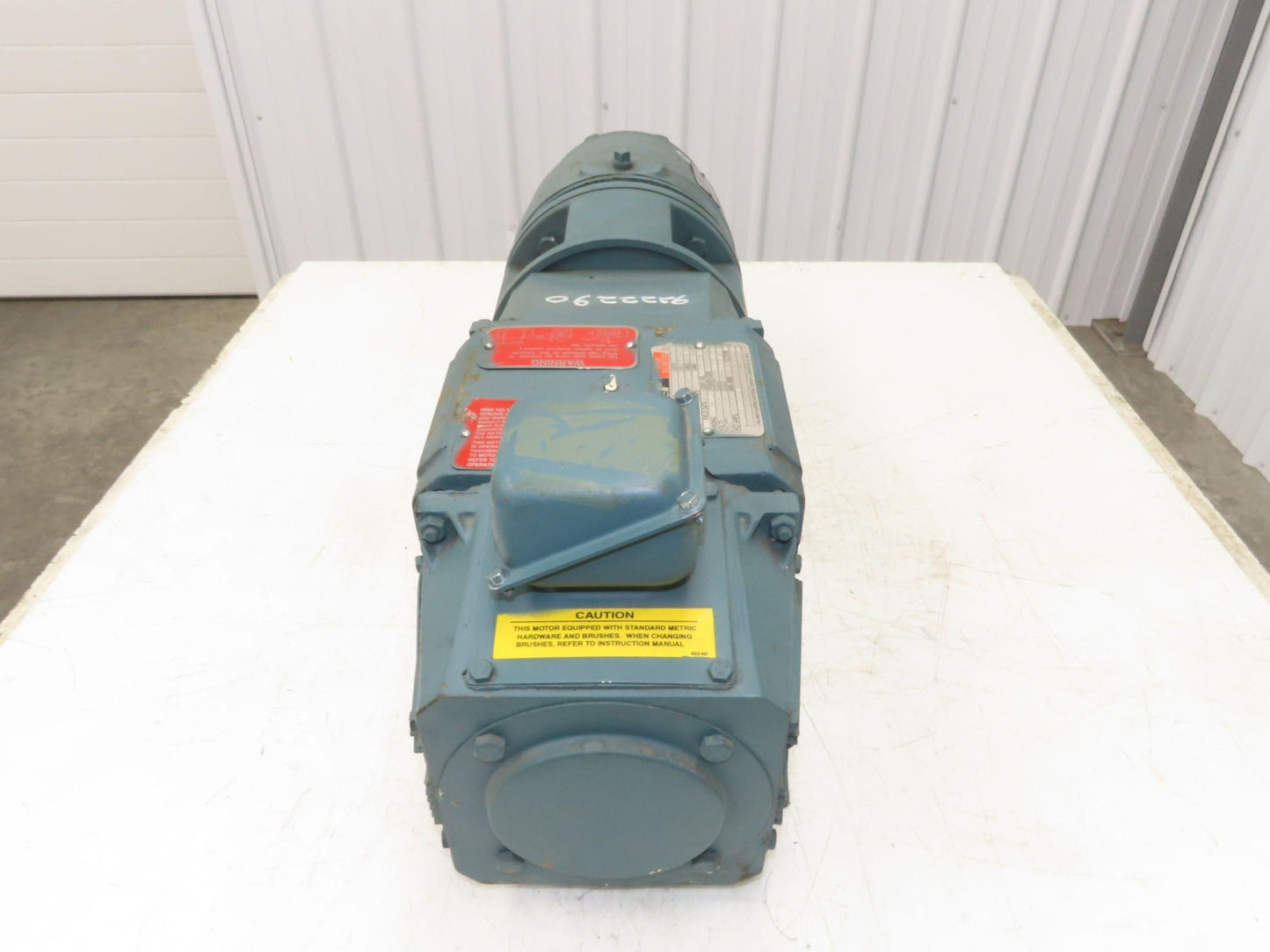 Dodge Reliance RPM III DC Gear Motor 1.5Hp 150VDC 7.6:1 330 RPM 180TC DC0189ATCZ