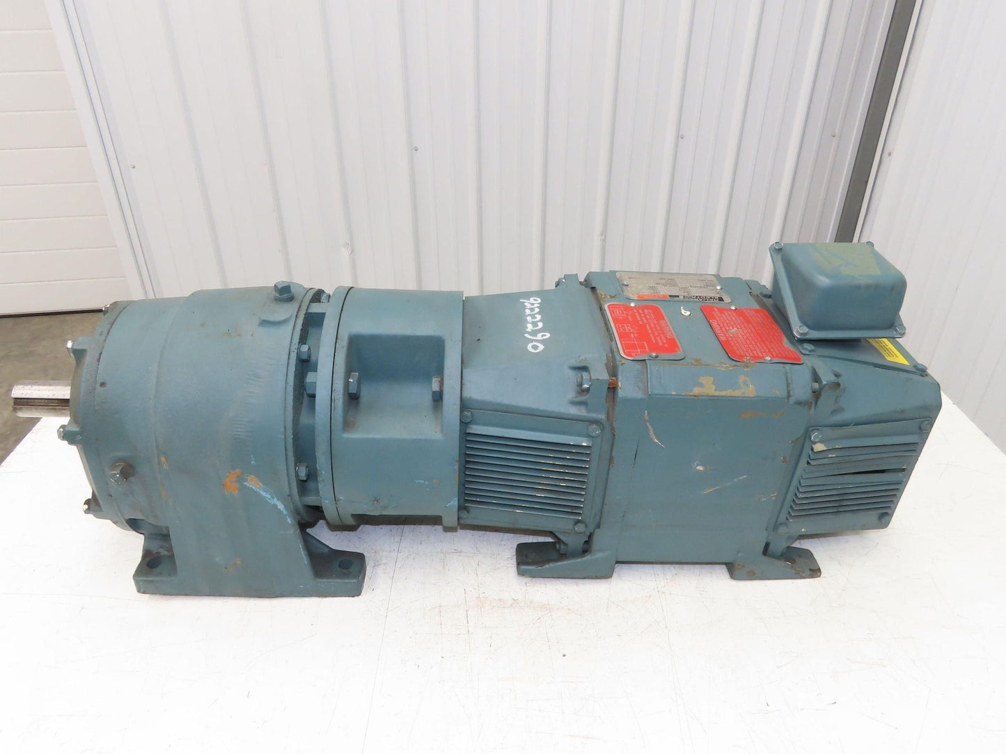 Dodge Reliance RPM III DC Gear Motor 1.5Hp 150VDC 7.6:1 330 RPM 180TC DC0189ATCZ