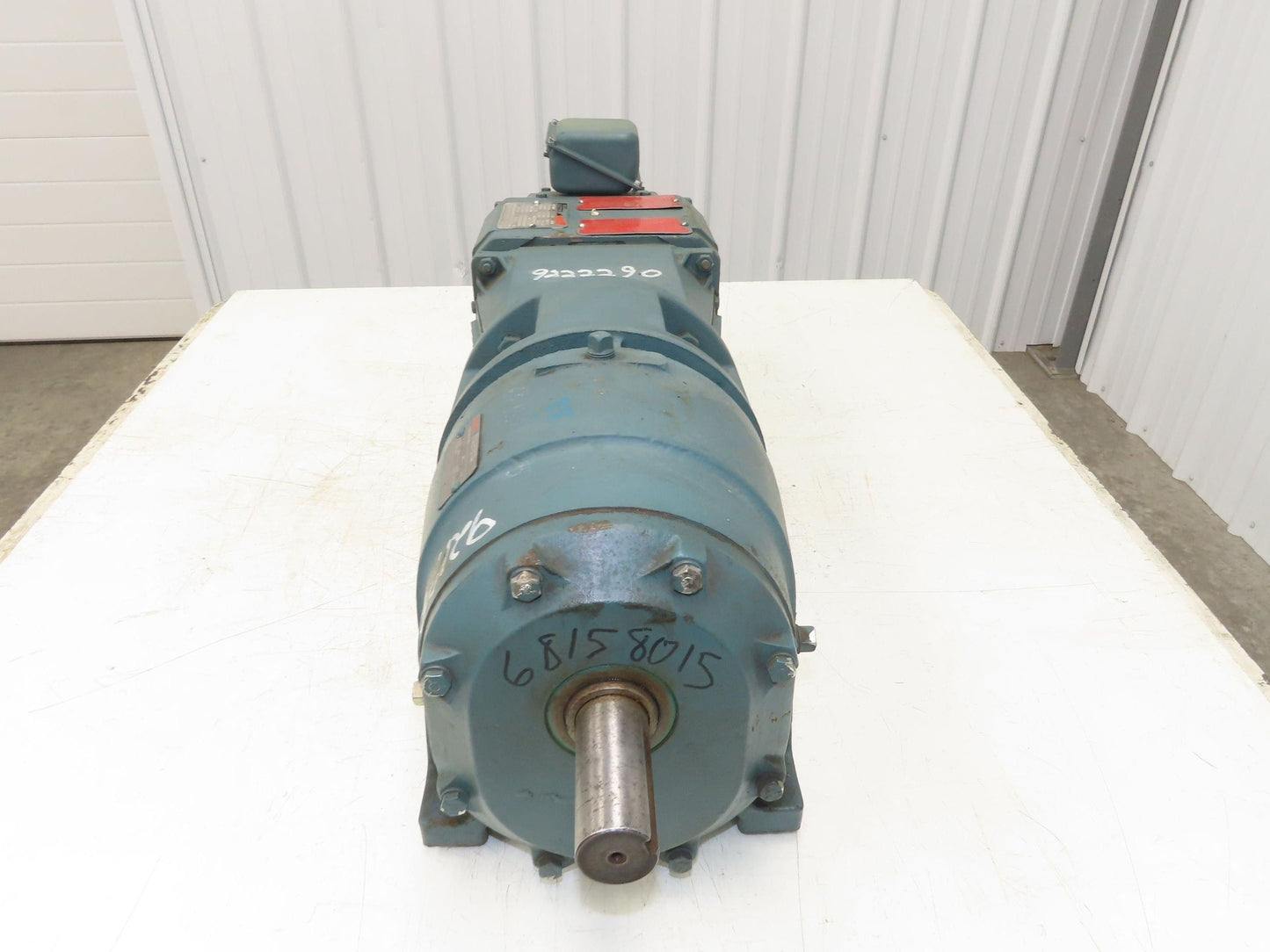 Dodge Reliance RPM III DC Gear Motor 1.5Hp 150VDC 7.6:1 330 RPM 180TC DC0189ATCZ