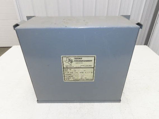 Texas E3-05267-10 Stepdown Power Transformer 5kva 3Ph HV 480 LV 230Y/133V 36V/CT