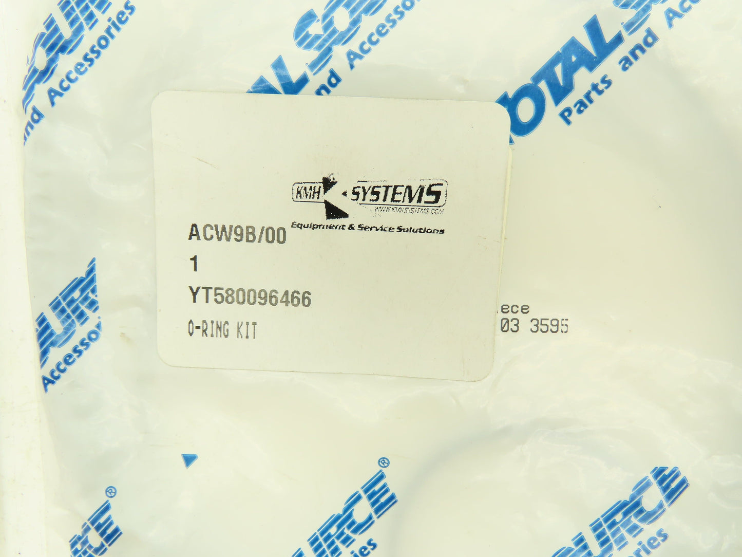 Yale 580096466 O-Ring Kit Lot of 3