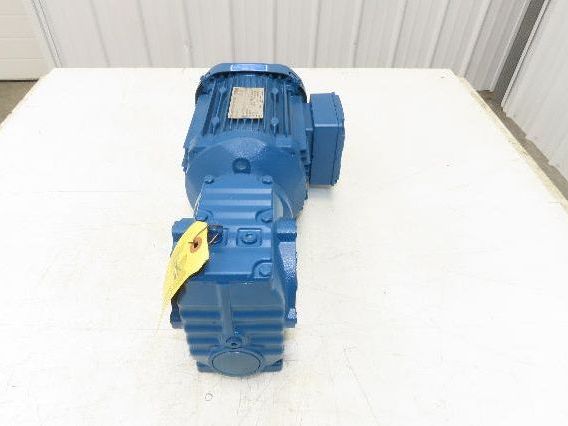 Sew Eurodrive SA47DRE90L6 Gearmotor 26rpm 44:1 1Hp 230/460V 3PH Hollow Shaft