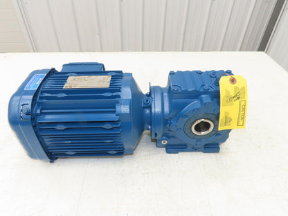 Sew Eurodrive SA47DRE90L6 Gearmotor 26rpm 44:1 1Hp 230/460V 3PH Hollow Shaft