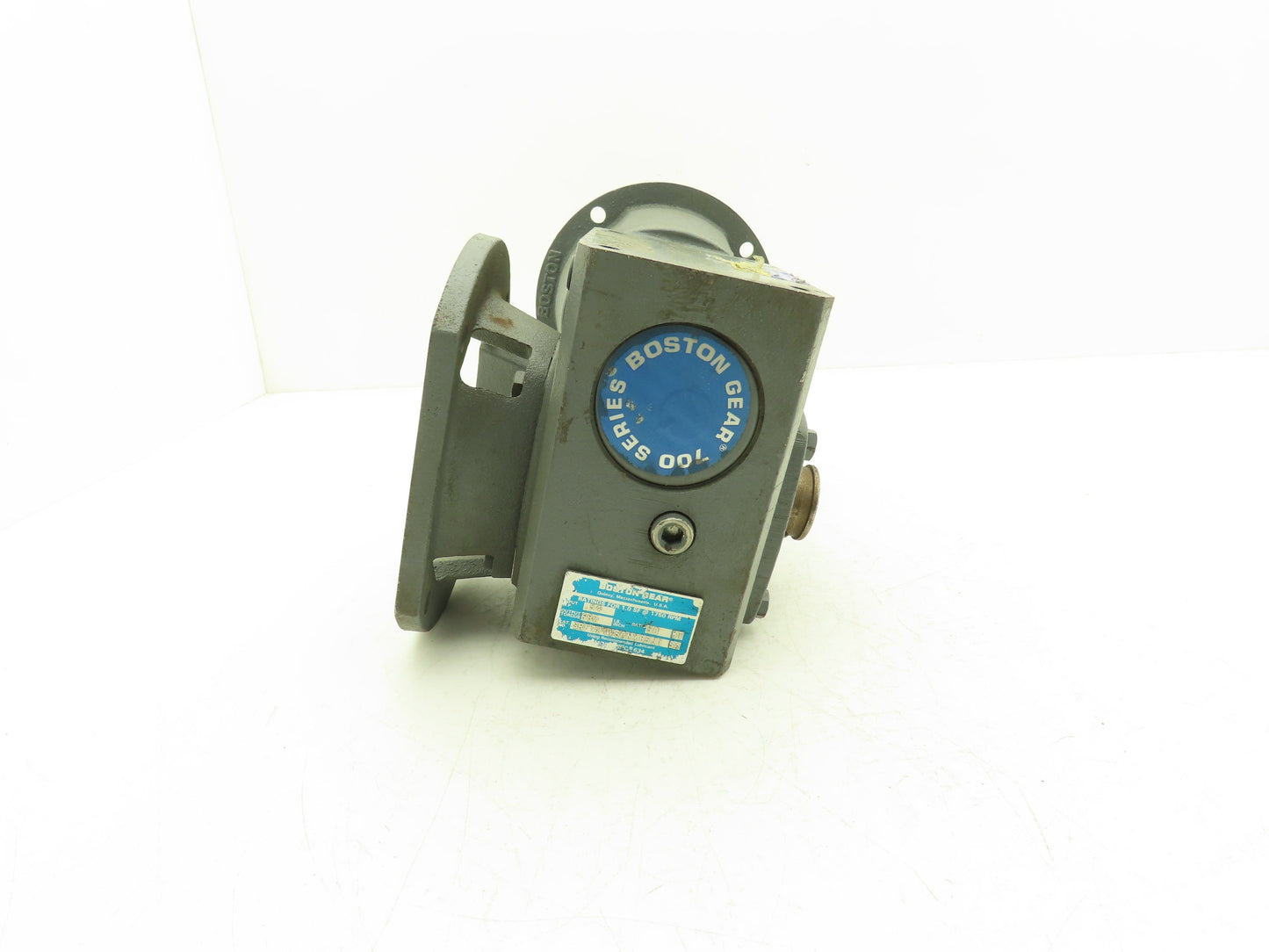 Boston Gear SRF721V50NXB5J1 Gearbox 50:1 Reducer 35rpm .5Hp 56C Hollow Shaft