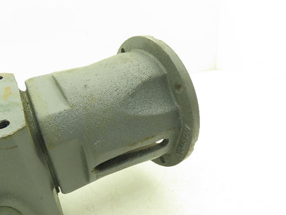 Boston Gear SRF721V50NXB5J1 Gearbox 50:1 Reducer 35rpm .5Hp 56C Hollow Shaft