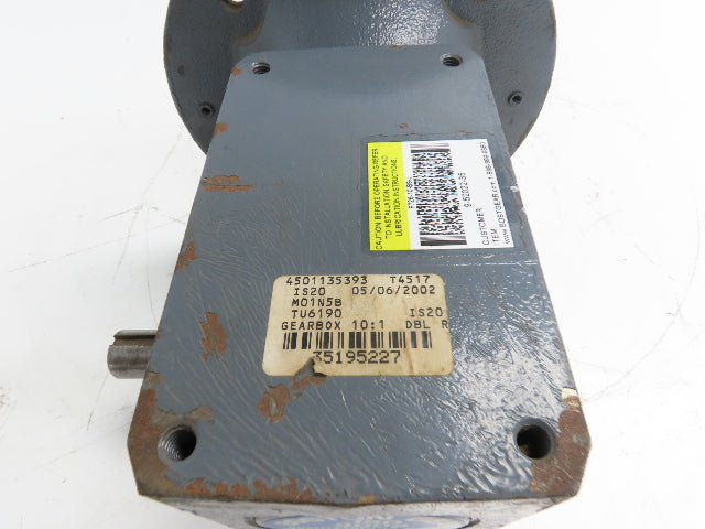 Boston Gear F72610B9J Worm Gearbox 10:1 Reducer 175rpm 3.6Hp RH 180TC Frame