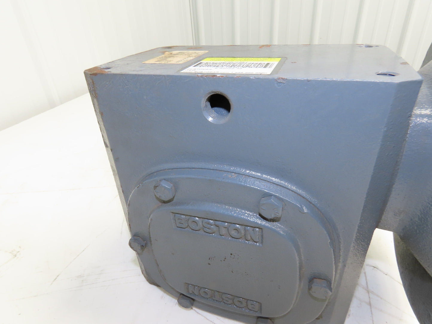 Boston Gear F72610B9J Worm Gearbox 10:1 Reducer 175rpm 3.6Hp RH 180TC Frame