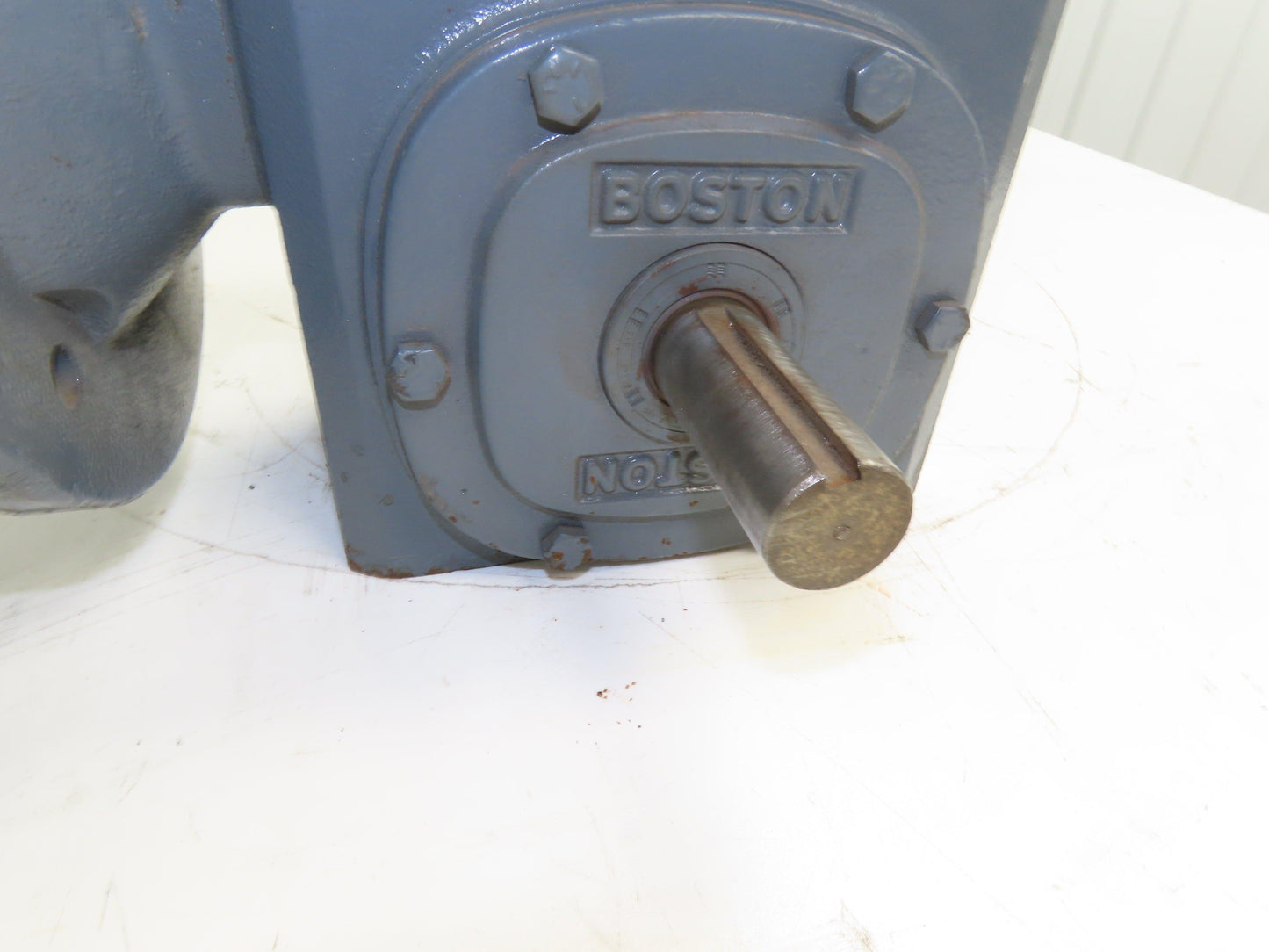 Boston Gear F72610B9J Worm Gearbox 10:1 Reducer 175rpm 3.6Hp RH 180TC Frame
